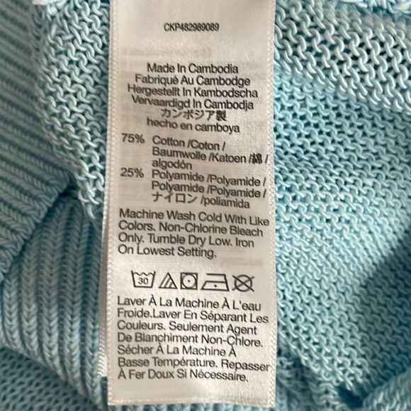 Madewell Loose Knit Crewneck Sweater in Clarity - NEW - Size Small - Picture 8 of 9